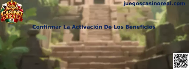 Imagen informativa sobre la revisión de promociones y la confirmación de beneficios en Juegos Casino Real