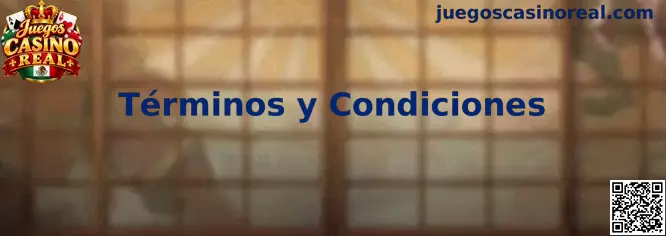 Información sobre los Términos y Condiciones de Juegos Casino Real
